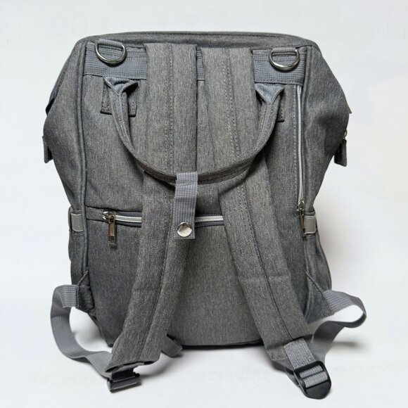 Dodo Babies Diaper Bag Backpack – Unused – Multi-Pocket, Neutral & Stylish - Picture 9 of 13